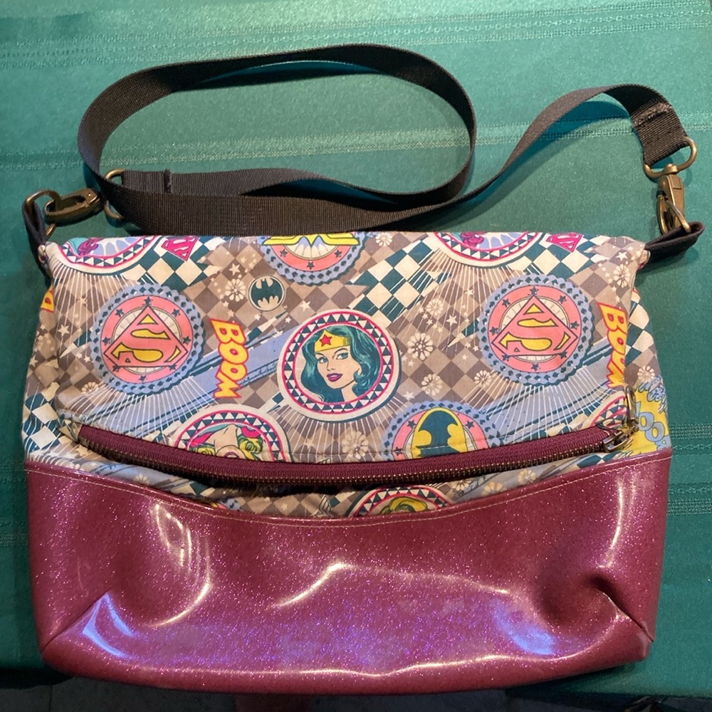 Hand made Superwoman purse